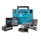 Акумулаторен безчетков ъглошлайф Makita GA023GM201, XGT 40 V max, 125 mm, 2 × 4,0 Ah / GA023GM201